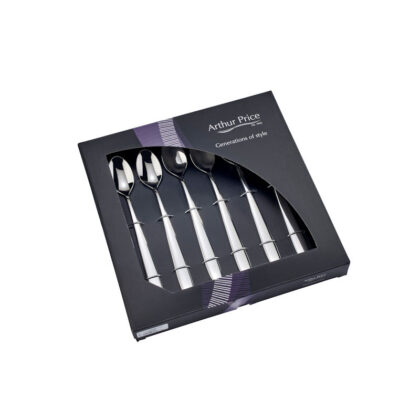 Arthur Price Willow Box of 6 Long Drink Spoons