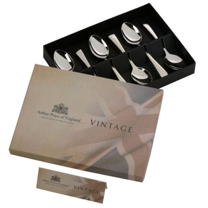 Arthur Price Vintage 6pc English Tea Spoons