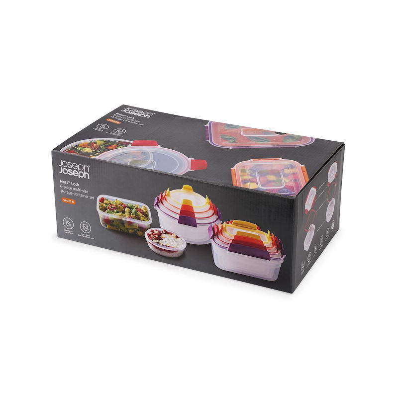 Joseph Joseph Nest Lock 8pc Mixed Container Set
